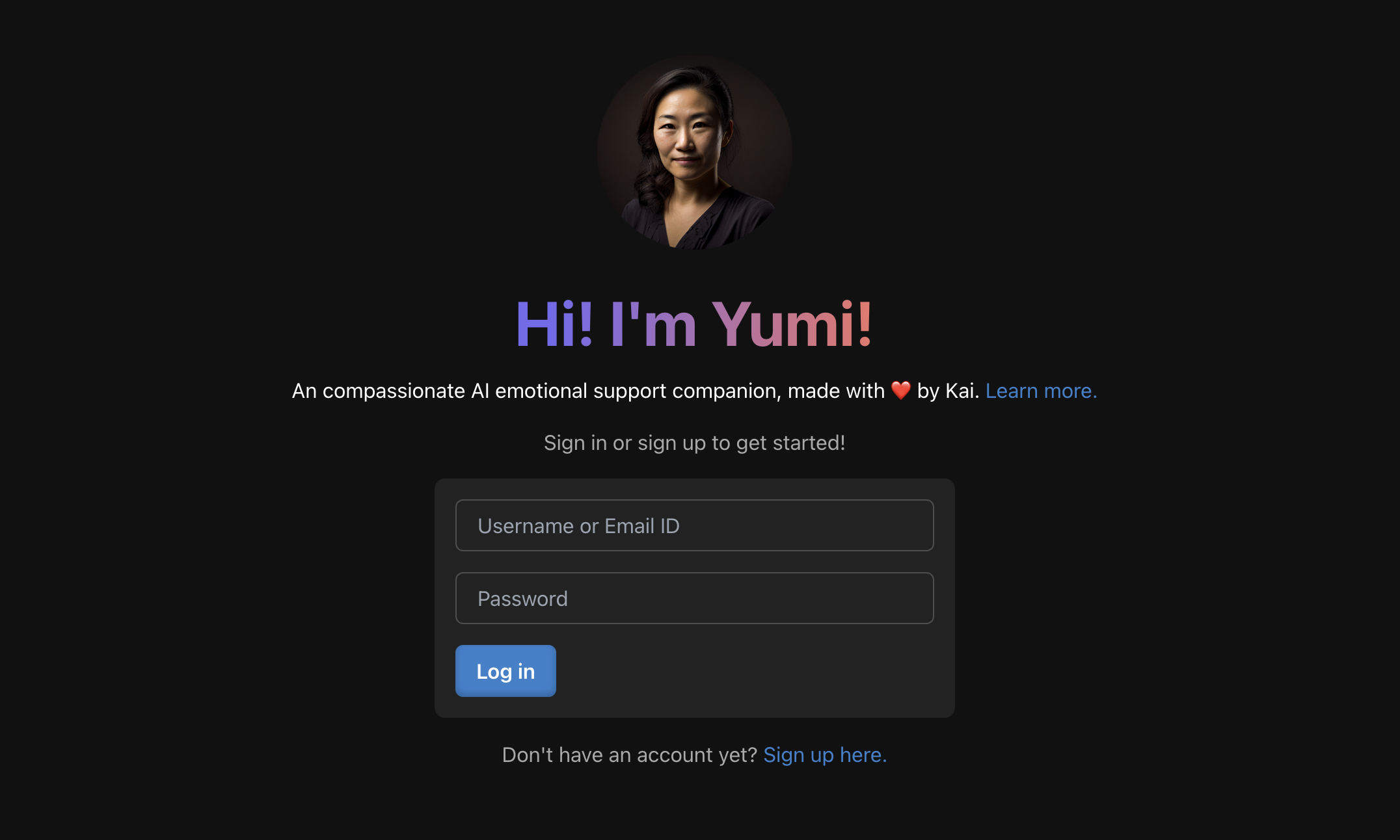 Yumi: Loneliness Companion